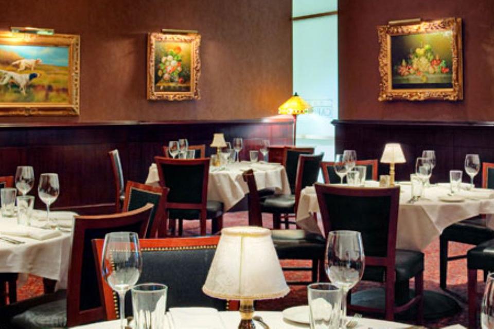 Private dining space at The Capital Grille in Charlotte